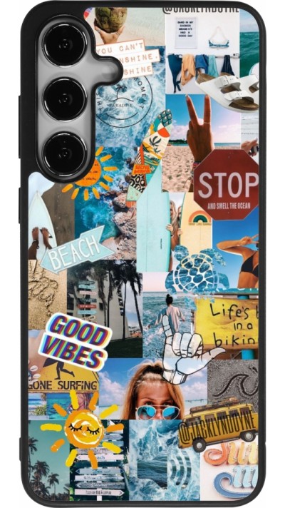 Coque Samsung Galaxy S24+ - Silicone rigide noir Summer 2021 15