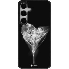 Samsung Galaxy S24+ Case Hülle - Silikon schwarz Valentine 2022 Black Smoke