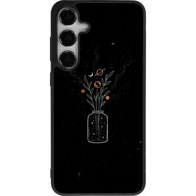 Samsung Galaxy S24+ Case Hülle - Silikon schwarz Vase black