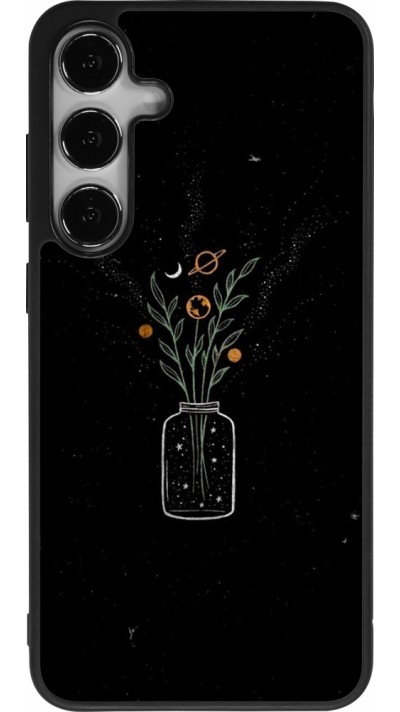 Coque Samsung Galaxy S24+ - Silicone rigide noir Vase black