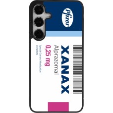 Coque Samsung Galaxy S24+ - Silicone rigide noir Xanax Alprazolam 2025