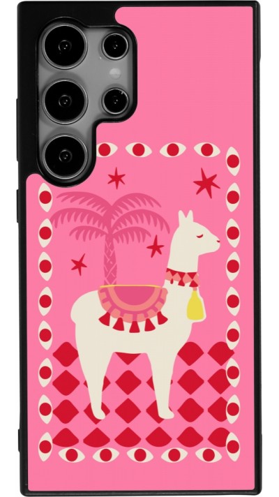 Coque Samsung Galaxy S24 Ultra - Silicone rigide noir Alpaca 2026