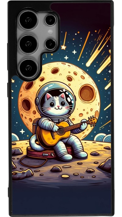 Coque Samsung Galaxy S24 Ultra - Silicone rigide noir AstroCat RockLune