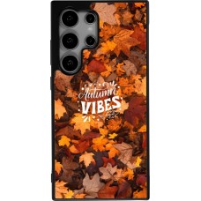 Coque Samsung Galaxy S24 Ultra - Silicone rigide noir Autumn 25 Autumn vibes