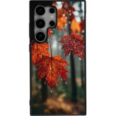 Coque Samsung Galaxy S24 Ultra - Silicone rigide noir Autumn 25 Rain