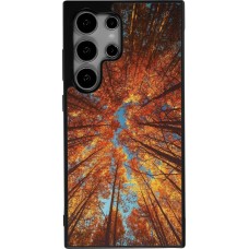 Coque Samsung Galaxy S24 Ultra - Silicone rigide noir Autumn 25 Trees