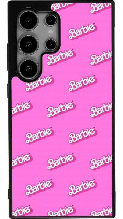 Coque Samsung Galaxy S24 Ultra - Silicone rigide noir Barbie Pattern