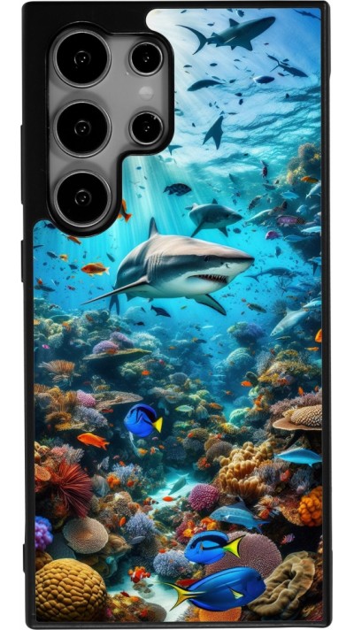 Coque Samsung Galaxy S24 Ultra - Silicone rigide noir Bora Bora Mer et Merveilles