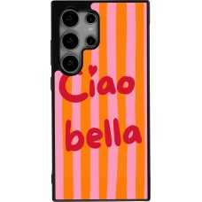 Coque Samsung Galaxy S24 Ultra - Silicone rigide noir Bye Bella 2026