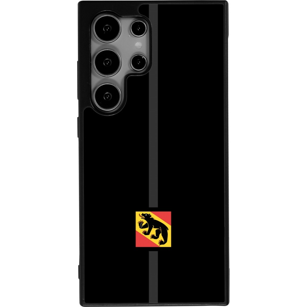 Samsung Galaxy S24 Ultra Case Hülle - Silikon schwarz Kanton BE schwarz