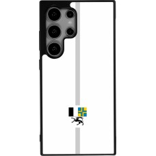 Samsung Galaxy S24 Ultra Case Hülle - Silikon schwarz Kanton GR weiss