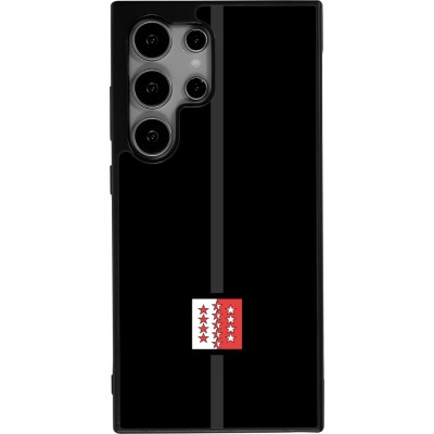 Samsung Galaxy S24 Ultra Case Hülle - Silikon schwarz Kanton VS schwarz