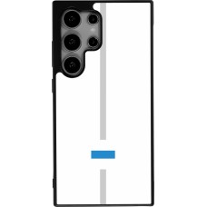 Samsung Galaxy S24 Ultra Case Hülle - Silikon schwarz Kanton ZG weiss
