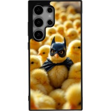 Coque Samsung Galaxy S24 Ultra - Silicone rigide noir Easter 2026 Chicken Batman