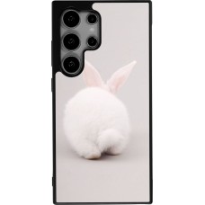 Coque Samsung Galaxy S24 Ultra - Silicone rigide noir Easter 2024 bunny butt
