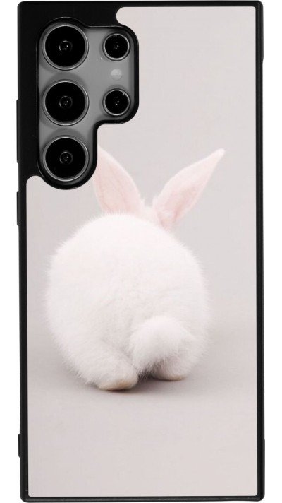 Coque Samsung Galaxy S24 Ultra - Silicone rigide noir Easter 2024 bunny butt