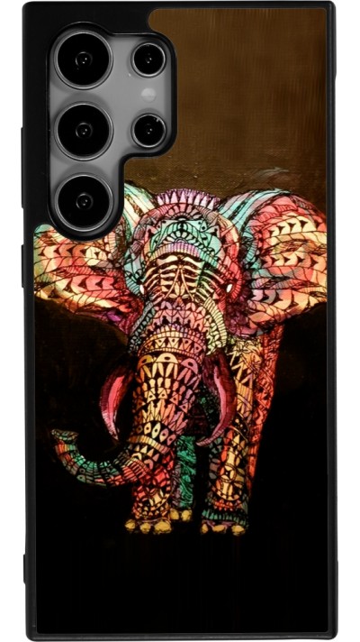 Coque Samsung Galaxy S24 Ultra - Silicone rigide noir Elephant 02