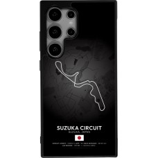 Samsung Galaxy S24 Ultra Case Hülle - Silikon schwarz F1 Track 2025 Japan