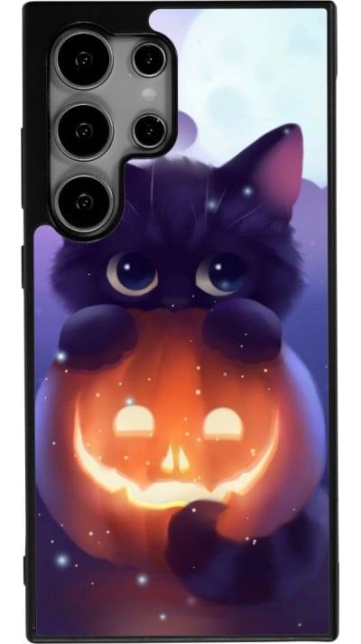 Coque Samsung Galaxy S24 Ultra - Silicone rigide noir Halloween 17 15