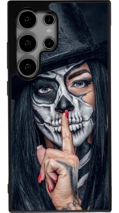 Coque Samsung Galaxy S24 Ultra - Silicone rigide noir Halloween 18 19