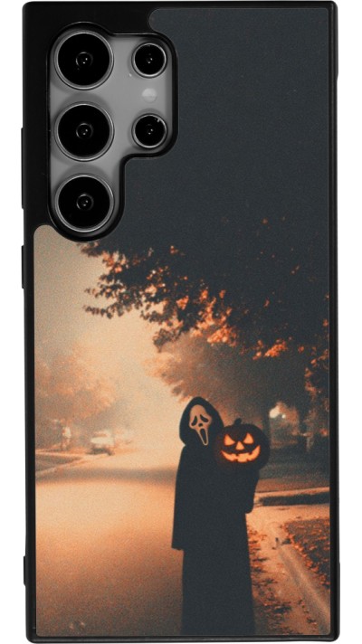 Coque Samsung Galaxy S24 Ultra - Silicone rigide noir Halloween 2025 Scream Coque Samsung Galaxy S24 Ultra - Silicone rigide noir Halloween 2025 Scream