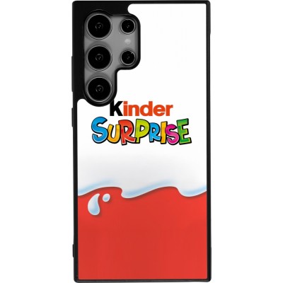 Samsung Galaxy S24 Ultra Case Hülle - Silikon schwarz Kinder Surprise
