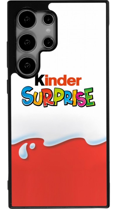 Coque Samsung Galaxy S24 Ultra - Silicone rigide noir Kinder Surprise Coque Samsung Galaxy S24 Ultra - Silicone rigide noir Kinder Surprise