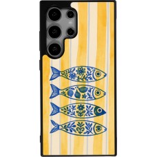 Coque Samsung Galaxy S24 Ultra - Silicone rigide noir Portuguese fish 2026