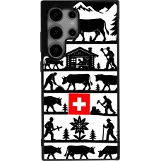 Samsung Galaxy S24 Ultra Case Hülle - Silikon schwarz Poya Schweiz 1
