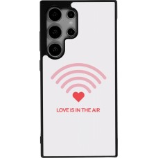 Coque Samsung Galaxy S24 Ultra - Silicone rigide noir Saint Valentines Day 26 Love is in the air