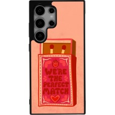 Coque Samsung Galaxy S24 Ultra - Silicone rigide noir Saint Valentines Day 26 Perfect Match