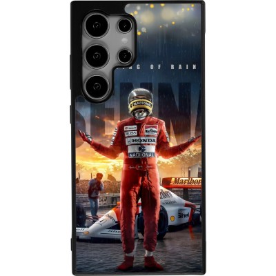 Samsung Galaxy S24 Ultra Case Hülle - Silikon schwarz Senna The King of Rain