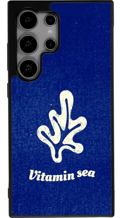 Coque Samsung Galaxy S24 Ultra - Silicone rigide noir Vitamin sea Summer 2026