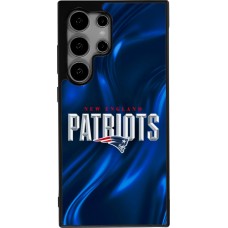 Coque Samsung Galaxy S24 Ultra - Silicone rigide noir Super Bowl 26 Patriots 2