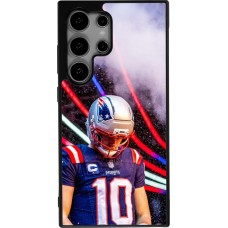 Coque Samsung Galaxy S24 Ultra - Silicone rigide noir Super Bowl 26 Patriots 3