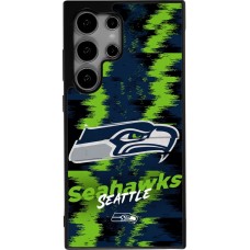 Coque Samsung Galaxy S24 Ultra - Silicone rigide noir Super Bowl 26 Seattle 2