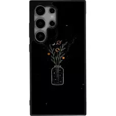 Coque Samsung Galaxy S24 Ultra - Silicone rigide noir Vase black