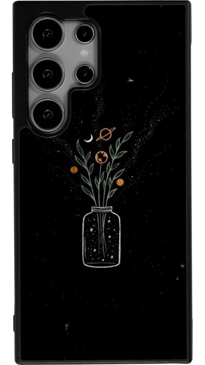 Samsung Galaxy S24 Ultra Case Hülle - Silikon schwarz Vase black