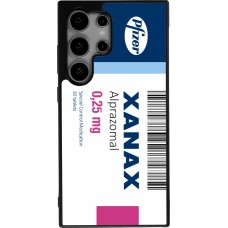 Coque Samsung Galaxy S24 Ultra - Silicone rigide noir Xanax Alprazolam 2025