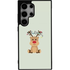 Samsung Galaxy S24 Ultra Case Hülle - Silikon schwarz Christmas 22 baby reindeer