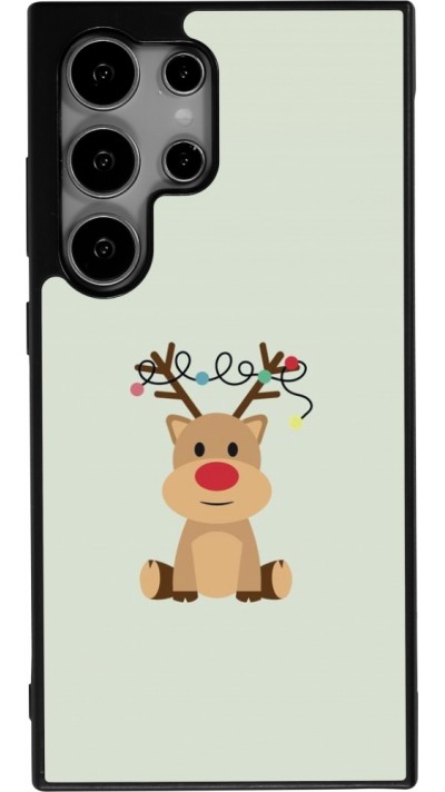 Coque Samsung Galaxy S24 Ultra - Silicone rigide noir Christmas 22 baby reindeer