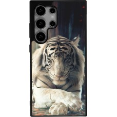 Samsung Galaxy S24 Ultra Case Hülle - Silikon schwarz Zen Tiger