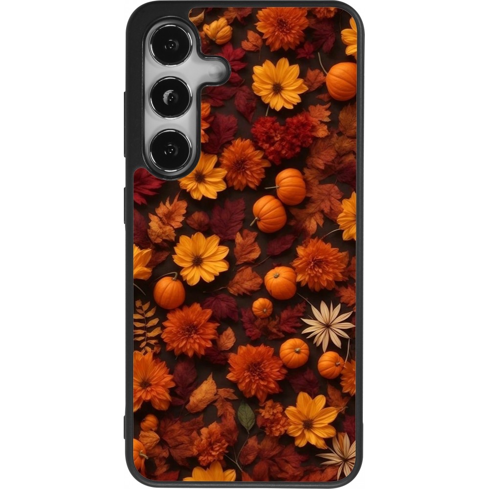 Samsung Galaxy S25 Case Hülle - Silikon schwarz Autumn 2024 potpourri