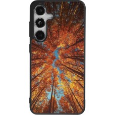 Coque Samsung Galaxy S25 - Silicone rigide noir Autumn 25 Trees