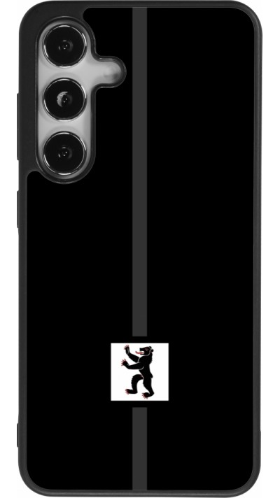 Samsung Galaxy S25 Case Hülle - Silikon schwarz Kanton AI schwarz