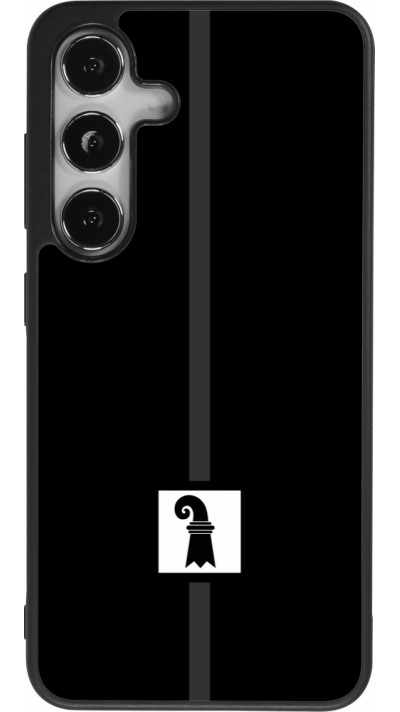 Samsung Galaxy S25 Case Hülle - Silikon schwarz Kanton BS schwarz