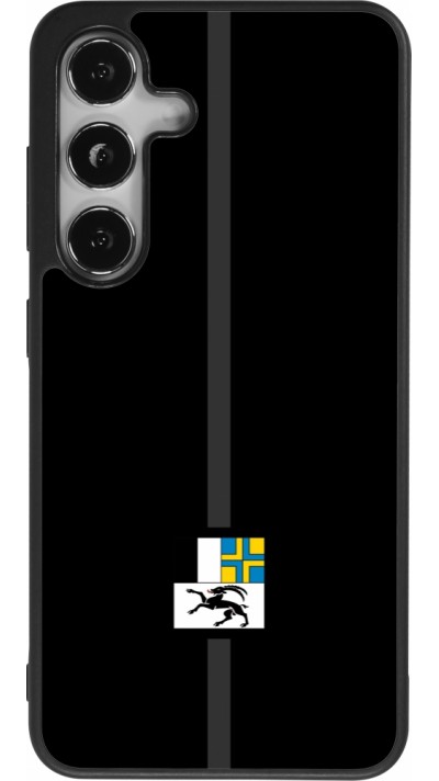 Samsung Galaxy S25 Case Hülle - Silikon schwarz Kanton GR schwarz