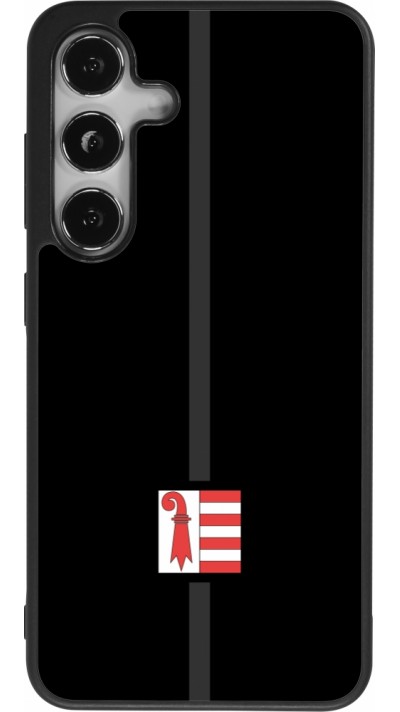 Samsung Galaxy S25 Case Hülle - Silikon schwarz Kanton JU schwarz