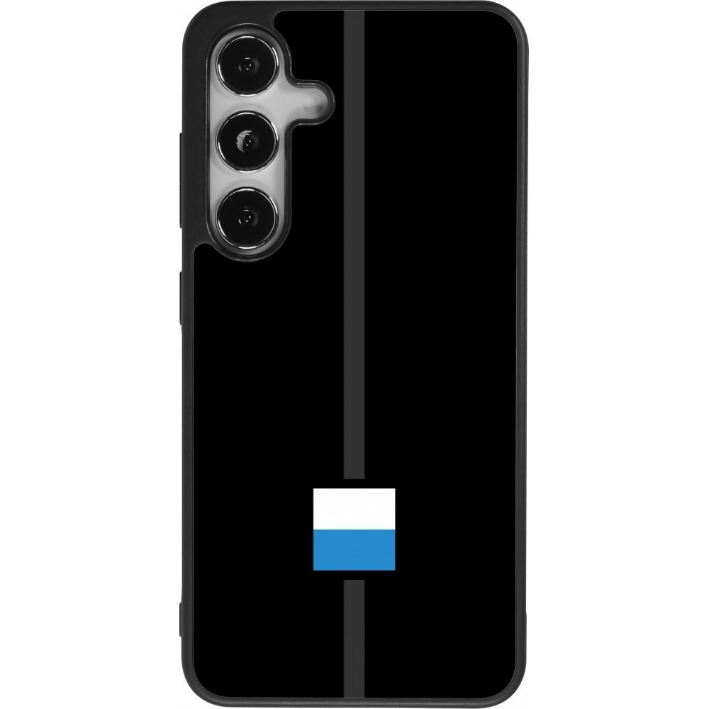 Samsung Galaxy S25 Case Hülle - Silikon schwarz Kanton LU schwarz