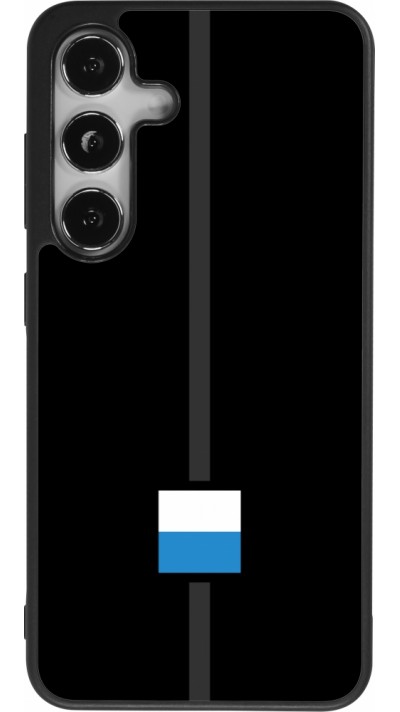 Samsung Galaxy S25 Case Hülle - Silikon schwarz Kanton LU schwarz